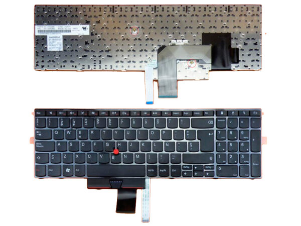 TECLADO ESPAÑOL LENOVO THINKPAD EDGE E520 SERIES | CON MARCO | CON POINT STICK