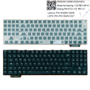 TECLADO ESPAÑOL LENOVO IDEAPAD Y900-17ISK Y910-17ISK Y920-17IKB SERIES | PK130ZN1A12 SN20K12922 | NEGRO SIN MARCO