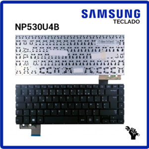 TECLADO ESPAÑOL SAMSUNG | NP530U4B | NEGRO | SIN MARCO