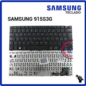 TECLADO ESPAÑOL SAMSUNG | NP9153S3G | NEGRO | SIN MARCO