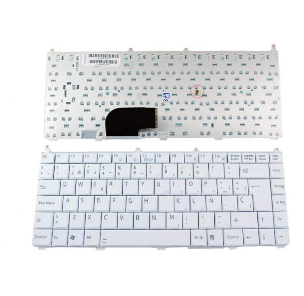 TECLADO ESPAÑOL SONY | VAIO VGN-FE | BLANCO