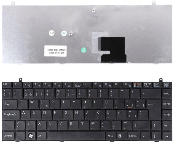 TECLADO ESPAÑOL SONY VAIO VGN-FZ