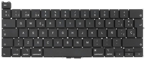 TECLADO ESPAÑOL APPLE MACBOOK PRO RETINA TOUCH 13" A2251 SERIES | AÑO 2019/2020
