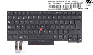 TECLADO ESPAÑOL LENOVO THINKPAD T480S T490 T495 L480 L380 L390 E480 E485 E490 P43S SERIES CON POINTSTICK Y RETROILUMINACION | 01YP280