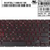 TECLADO ESPAÑOL HP OMEN 15-DC SERIES CON MARCO NEGRO Y TECLAS ROJAS | L50879-071