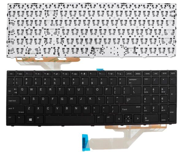 TECLADO US HP PROBOOK 450 G5 455 G5 470 G5 SERIES | CON MARCO NEGRO