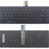 TECLADO INGLÉS TOSHIBA TECRA A40-C SERIES | NEGRO CON FRAME RETROILUMINADO Y POINT STICK