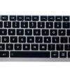 TECLADO INGLÉS TOSHIBA U900W NEGRO CON MARCO GRIS | 4B.NBU04.011