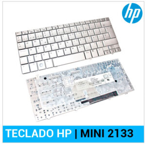 TECLADO ESPAÑOL HP | MINI 2133 | 2140 | PLATA