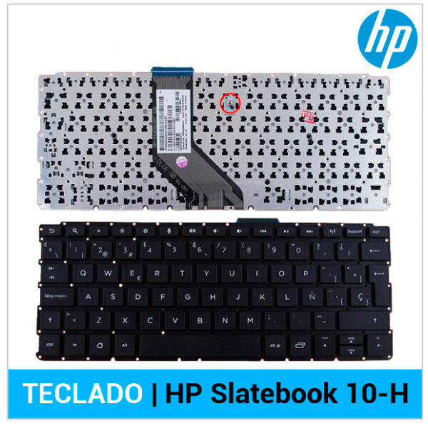 TECLADO ESPAÑOL HP | SLATEBOOK 10-H