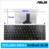 TECLADO ESPAÑOL ASUS | K42 | NEGRO | CON MARCO NEGRO
