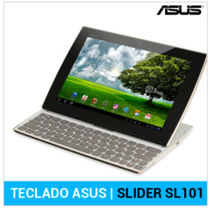 TECLADO ESPAÑOL ASUS | EEE PAD SLIDER SL101 | GRIS | CON CARCASA BLANCA
