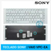 TECLADO ESPAÑOL SONY VAIO VPC-EA SERIES | CON MARCO BLANCO
