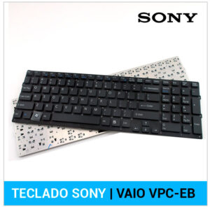 TECLADO ESPAÑOL SONY | VAIO VPC-EB SERIES | NEGRO | SIN MARCO