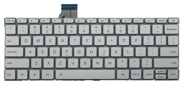 TECLADO US XIAOMI MI AIR 12.5 SERIES | RETROILUMINADO COLOR PLATA