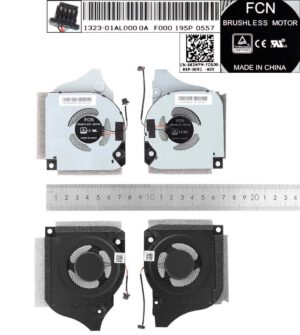 PAR DE VENTILADORES CPU + GPU DELL P82F G5 15 5590 SERIES | 063NYM 0FK2HP