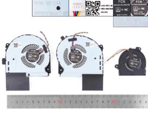 JUEGO DE 3 VENTILADORES ASUS ROG STRIX GL703GS GL703GM S7BM SS7B GL703 GL703G GL703GI GL703VI SERIES | 13NR00E0P02011