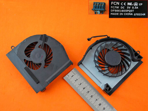VENTILADOR CPU | HP ZBOOK 17 SERIES | DFS661605PQ0T