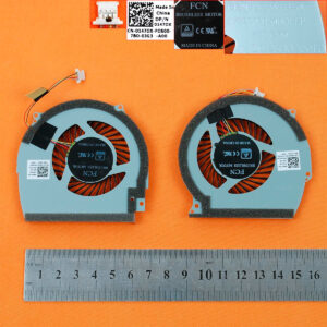 PAR DE VENTILADORES CPU Y GPU DELL INSPIRON 15 7000 7566 7567 P65F | DC28000IMF0 DFS2000054H0T FJ2N 0147DX 147DX