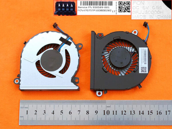 VENTILADOR CPU HP PAVILION 15-CB000 SERIES | 930589-001 0FJJS0000H