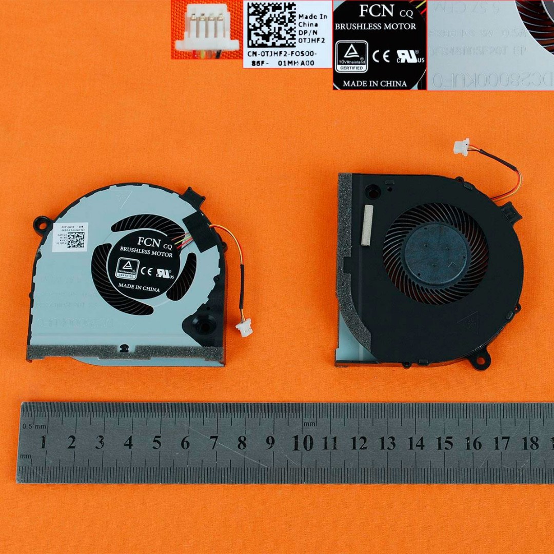 VENTILADOR CPU DELL G3 15 (3579) G5 15 (5587) SERIES | 0TJHF2 DFS481105F20T DC28000KUF0
