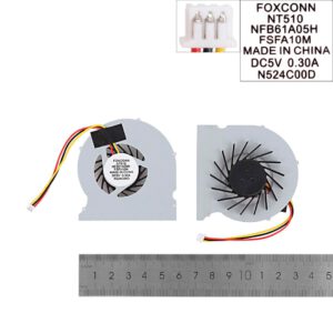 VENTILADOR CPU HAIER MINI 2 FOXCONN NT330I NT510 NT410 NT425 NT435 NT-A3700 SERIES