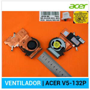 VENTILADOR CPU CON DISIPADOR  ACER | ASPIRE V5-132P