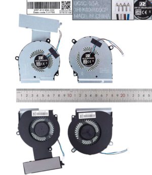PAR DE VENTILADORES CPU + GPU HP 15-DC SERIES | L30203-001 L30203-001 L30204-001