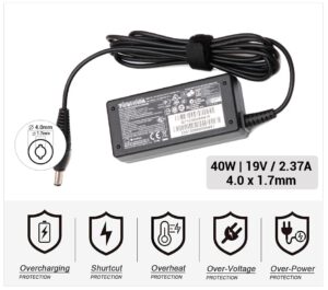 CARGADOR TOSHIBA COMPATIBLE | 19V / 2.37A | 4.0 x 1.7mm | 45W