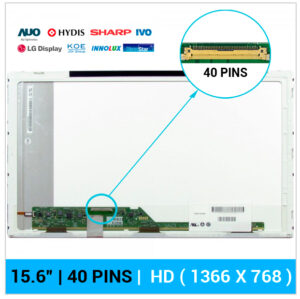 PANTALLA 15.6" LED HD 40 PINS