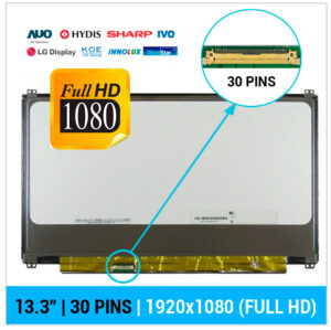 PANTALLA 13.3 FULLHD LED 30 PINS EDP
