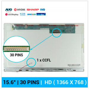 PANTALLA 15.6" | LCD CCFL | 30 PINS