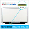 PANTALLA 13.3" | HD LED | 40 PINS | PESTAÑAS ARRIBA Y ABAJO