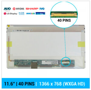 PANTALLA 11.6" | HD LED | 40 PINS