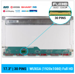 PANTALLA 17.3" FULL HD LED | EDP | 30 PINS