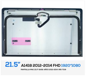 PANTALLA 21.5" FHD APPLE IMAC A1418 2012/2014 | LM215WF3(SD)(D1) LM215WF3(SD)(D2) LM215WF3(SD)(D3) LM215WF3(SD)(D4) LM215WF3(SD)(D5)