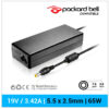 CARGADOR PACKARD BELL COMPATIBLE | 19V / 3.42A | 5.5 x 2.5mm