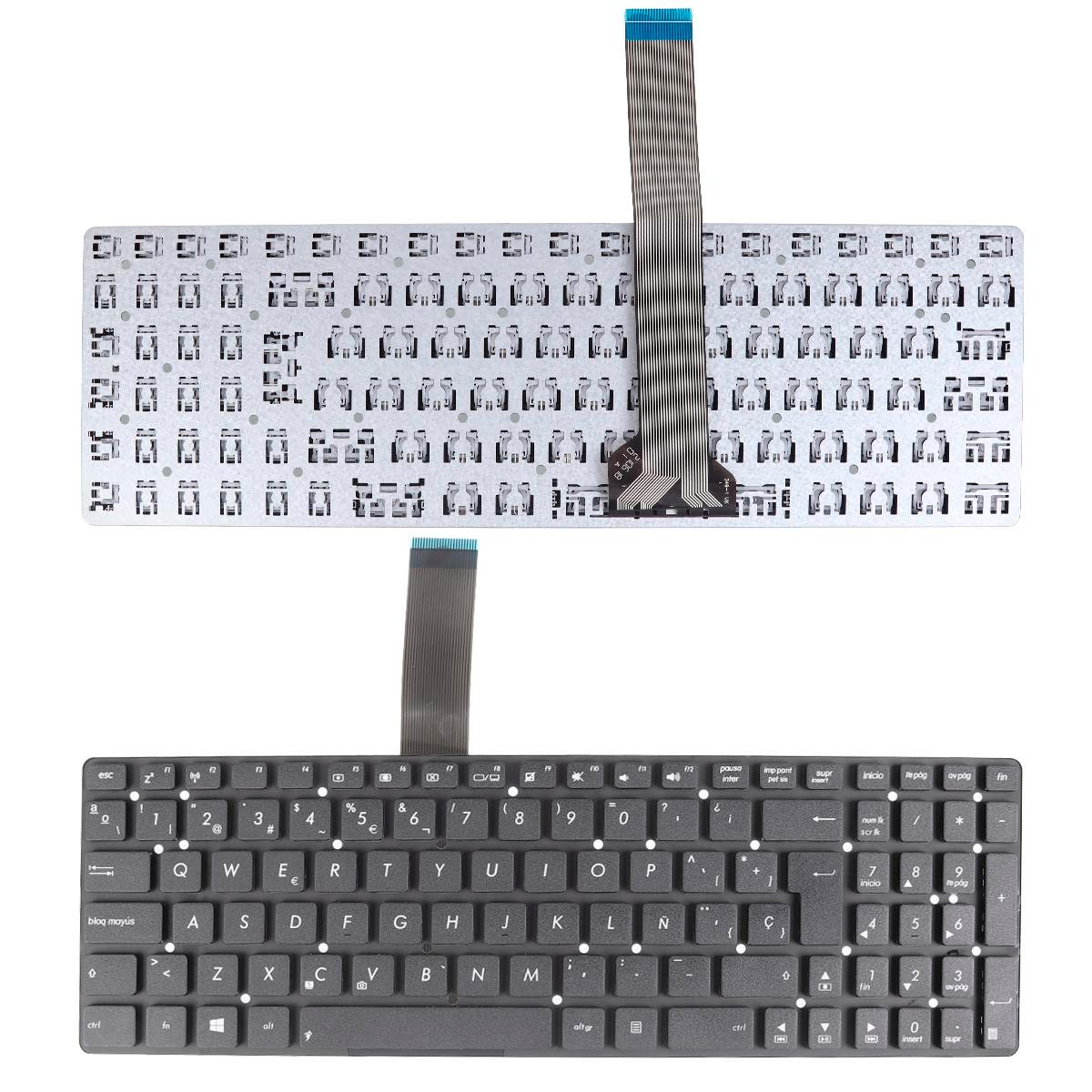 TECLADO ESPAÃOL ASUS K55 SERIES NEGRO | SIN MARCO