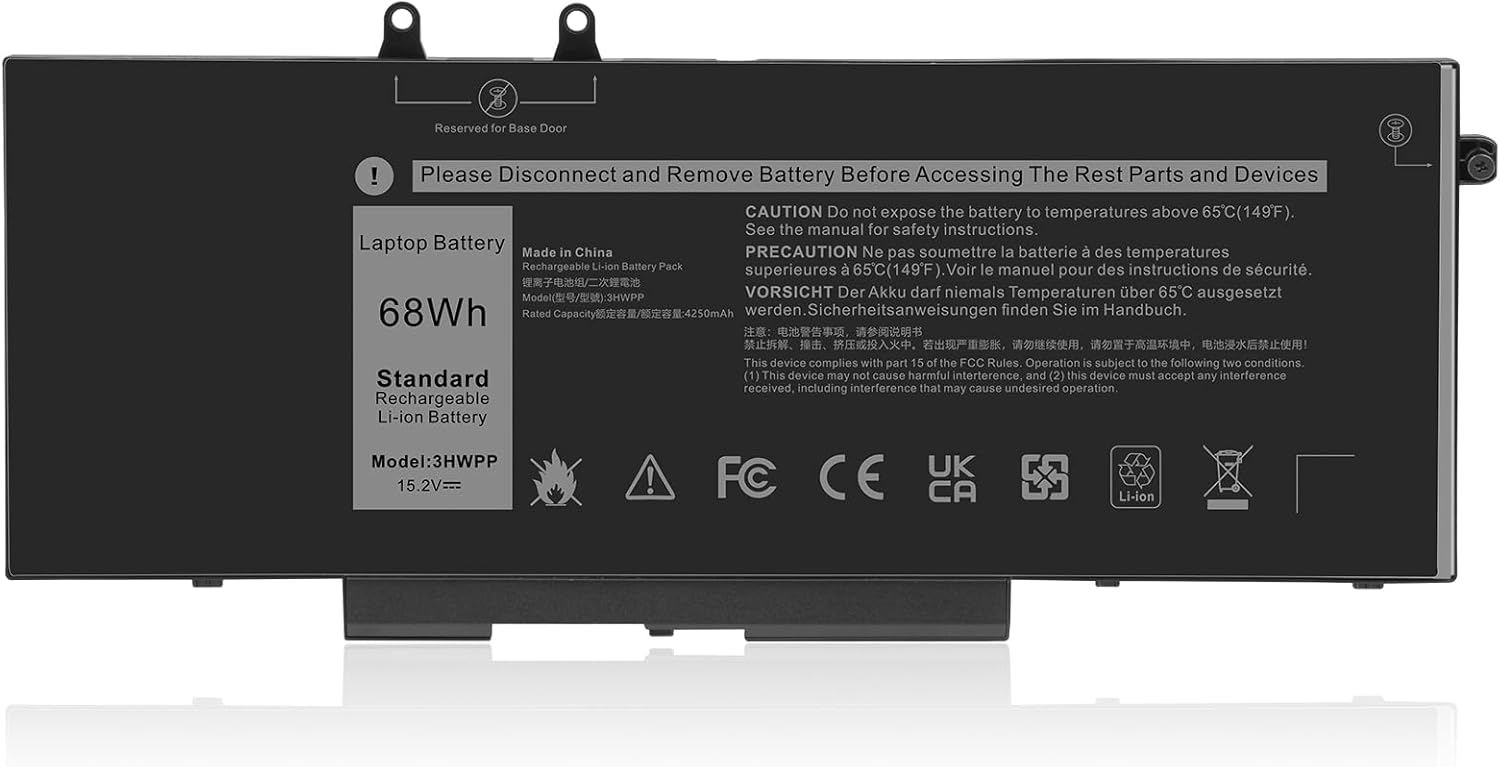BATERIA PORTATIL DELL LATITUDE 5401 5410 PRECISION 3550 SERIES | 3HWPP 15.2V · 4100MAH