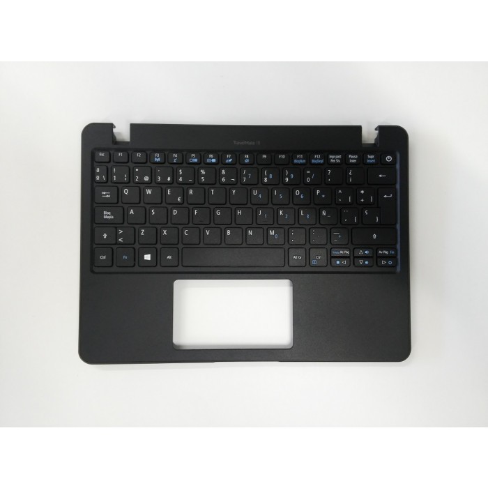 TECLADO ESPAÑOL ACER TRAVELMATE B117-M CON MARCO NEGRO ( PALMREST ) | 6B.VCJN7.022 6B.VCJN7.052
