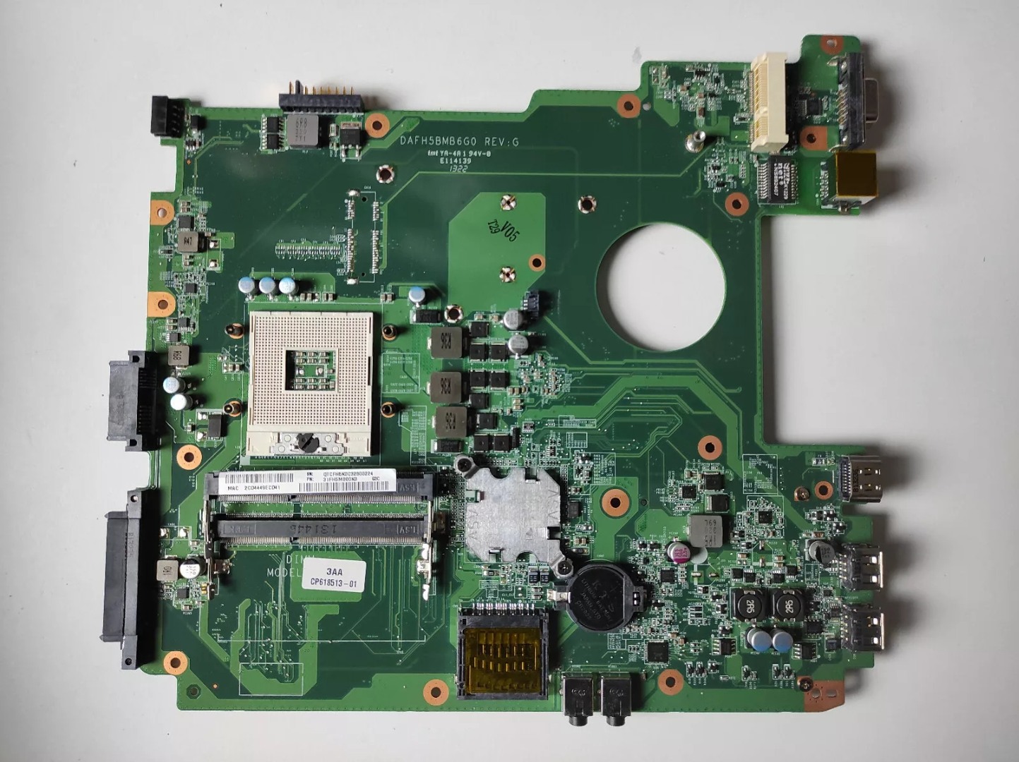PLACA BASE PORTATIL FUJITSU LIFEBOOK AH512 | DAFH5BMB6G0