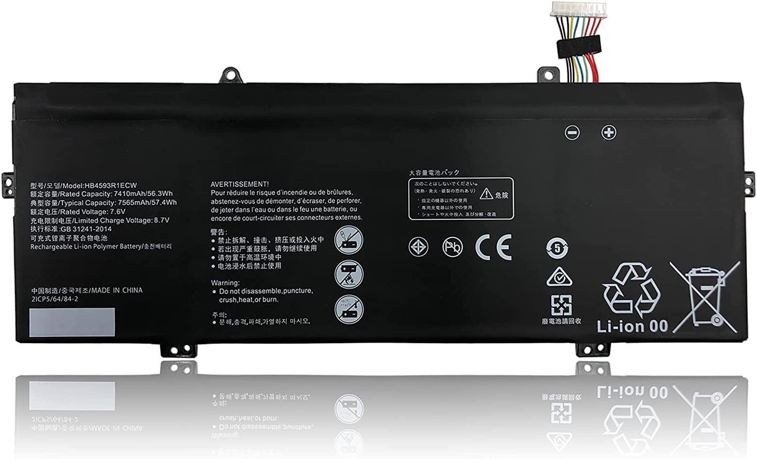 BATERIA PORTATIL HUAWEI MATEBOOK X PRO 2019 SERIES | HB4593R1ECW 7.6V · 6000MAH