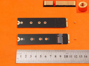 ADAPTADOR M.2 (NGFF) SSD 7+17 PINS | APPLE MACBOOK AIR A1465 A1466 A1369 A1370 AÑO 2012