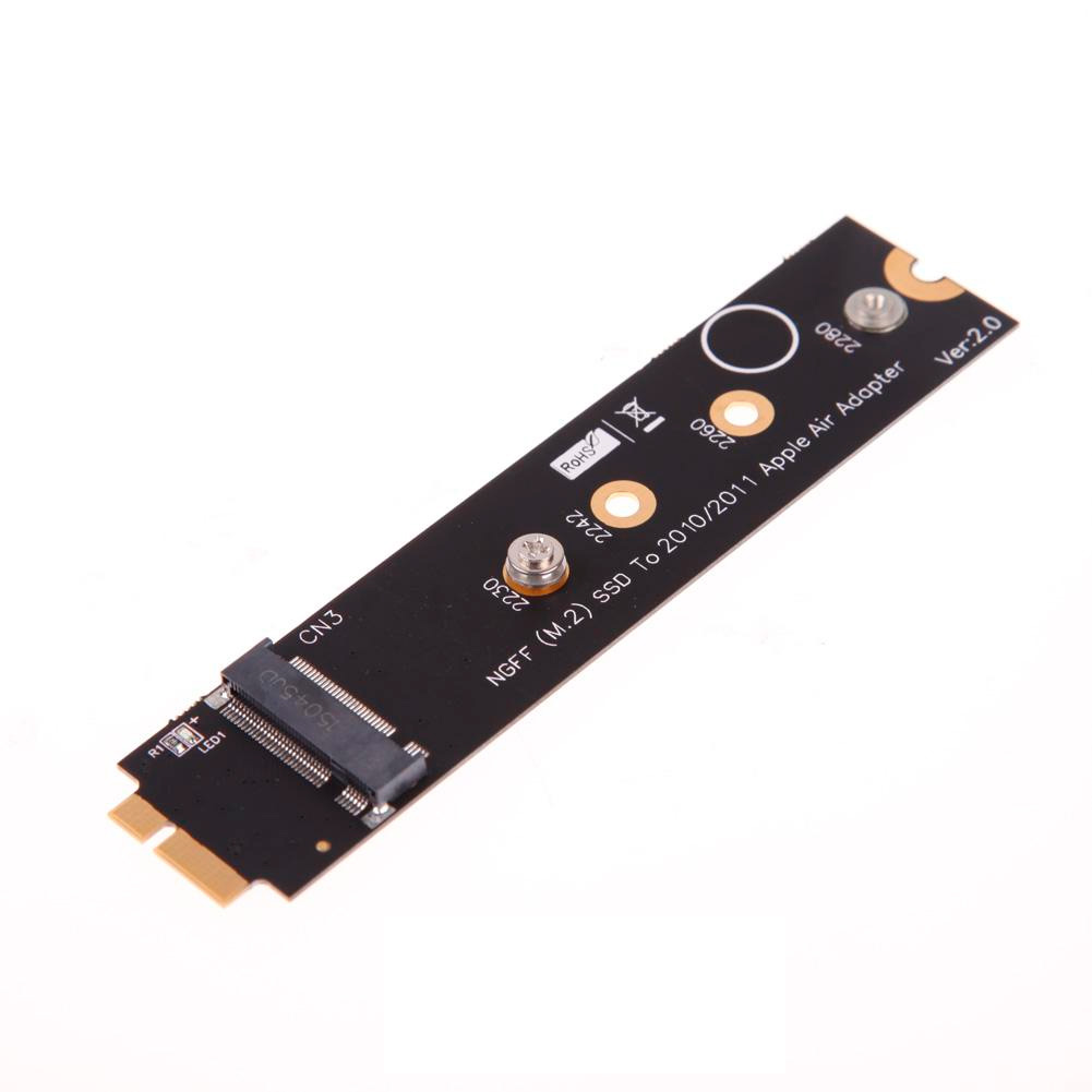 ADAPTADOR M.2 (NGFF) SSD 18 PINS | APPLE MACBOOK AIR A1369 A1370 1375 A1377 AÑO 2010 / 2011
