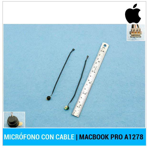 MICRÓFONO CON CABLE APPLE MACBOOK PRO 13" UNIBODY A1278