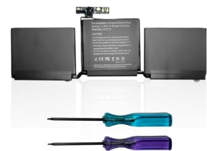 BATERIA APPLE A1713 A1708 A2171 COMPATIBLE MACBOOK PRO RETINA 13 A1708 (2016-2017) A2159 (2019) A2289 (2020) A2338 (2020, 2022) 11.41V · 4781mAh / 54.5Wh
