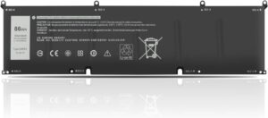 BATERIA DELL G15 5510 ALIENWARE M15 R3 PRECISION 5550 XPS 15 9500 SERIES | 69KF2 8FCTC DVG8M P8P1P M59JH 70N2F 11.55V · 7260MAH