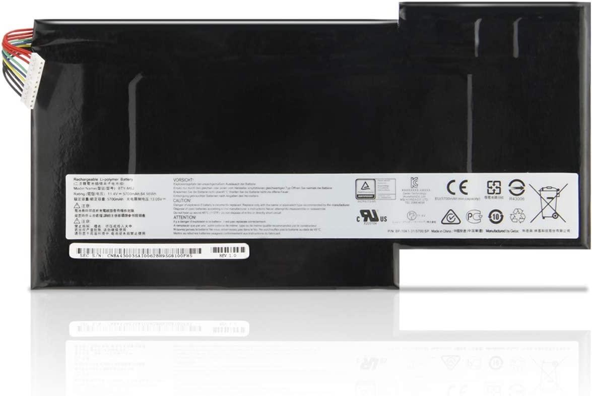 BATERIA MSI GS63 GS73 STEALTH PRO GS63VR GS73VR SERIES 11.1V/5700mAh | BTY-M6J