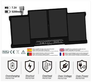 BATERIA APPLE COMPATIBLE A1405 MACBOOK AIR A1466 A1369 AÑOS 2011/2013 | 61-6055 661-6639 020-7379-A