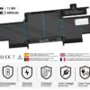 BATERIA APPLE A1493 COMPATIBLE MACBOOK PRO RETINA 13" A1502 AÑOS 2013/2014 | 020-8146-A 020-8147-A 661-8154